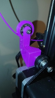 ender 3 filament rouleau créalité guider poulie 3d imprimante accessoires 3d print model - Mito3D