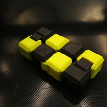 ainda outro fidget infinito cubo v2-dual cor jogo brinquedo pla divertido fácil de impressão é legal 3d print model - Mito3D