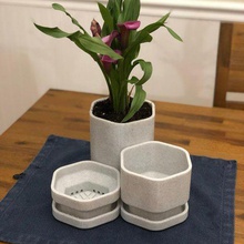 yet another plant pot set home kitchen dining 3d print model - Mito3D