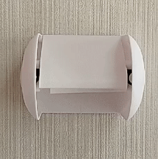 rápido mudança banheiro papel lista suporte deluxe casa giro up spring loaded limpar limpo Projeto 3d print model - Mito3D