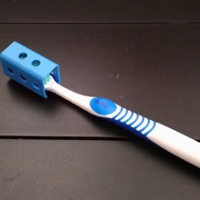 sin embargo, otra tootbrush cubierta de la cabeza casa cuarto baño 3d print model - Mito3D