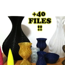 encore un autre vase d'usine art bol personnalisables de la décoration planteur 3d print model - Mito3D