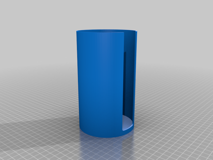 Yeti kapak Kulp destek konteynerler 3d print model - Mito3D
