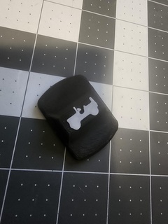Yeti manyetik kaydırıcı cip logo 3d print model - Mito3D