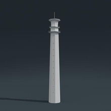 yevpatoria lighthouse 3d print model - Mito3D