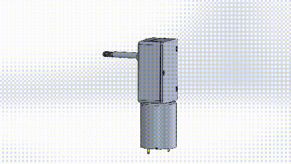 ygf4227 dc solucan dişli motor wom 3d print model - Mito3D