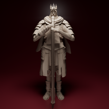 yhorm Riese dunkel Seelen Kunst dunkle yhormthegiant Boss Charakter Statue Bildhauerei weiblich 3d print model - Mito3D