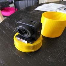 yi 4k boîte gadget xiaomi caméra Cas gaine 3d print model - Mito3D