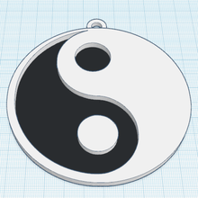 yin-yang art symbol zen decoration wall 3d print model - Mito3D