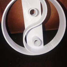yin yang cookie cutter home bakery 3d print model - Mito3D