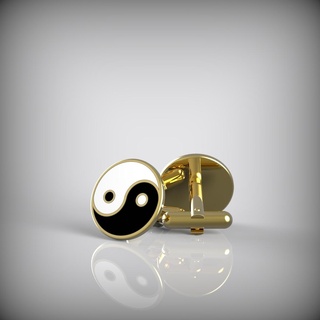 yin yang gemelos joyería joya joyero oro plata hombres 3d print model - Mito3D