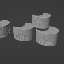 yin yang elements art master model diy candiles soap 3d print model - Mito3D
