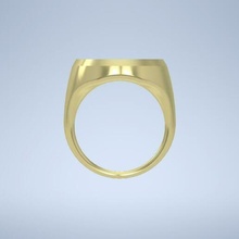 yin yang ring 1 jewelry gold silver art craftsmanship 3d print model - Mito3D