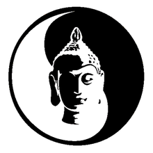 yin yang zen arredamento parete simbolo simbolismo boudha buddismo religione 3d print model - Mito3D