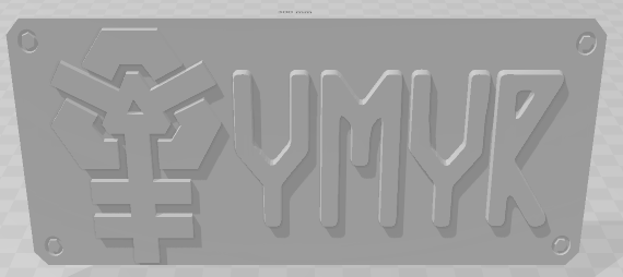 ymyr conglomerate logo leagues votann 3d print model - Mito3D