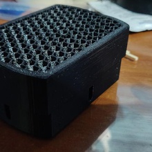 yn968ex-rt flash honeycomb grid tool no support supportless yn968ex camera 3d print model - Mito3D