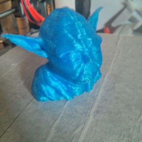 yoda l'art 3D print model - Mito3D