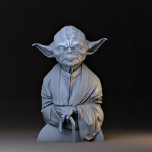 Yoda Krieg Sterne 3d print model - Mito3D
