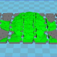 yoda 3d-relief puzzle 49 Stück Spiel die Erleichterung relief 3d print model - Mito3D