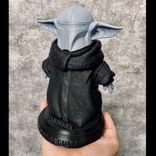 yoda bébé mandalorien casque de haute qualité art storm trooper masque stormtrooper la guerre des étoiles mandaloriennes 2019 star-war-2019 première scène jedi luc sabre lumière darth vader star wars bady cosplay figure 3d print model - Mito3D