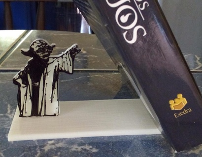 Yoda Buchstütze 3d Drucken 3d print model - Mito3D
