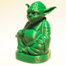 yoda bouddha de renforcement divers le jouet star wars enseignant l'île sable la lumière 3d print model - Mito3D