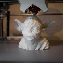 yoda bust cleaned simplified various star wars 3d print model - Mito3D