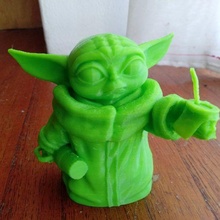 Yoda Dostum termos oyuncak bebek star savaş mandaloryalı 3d print model - Mito3D