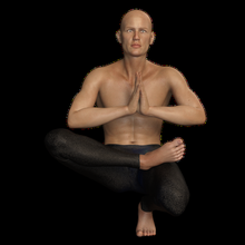 yoga ragazzo 1 tutta vita ragazza uomo donna ghette pose 3d print model - Mito3D