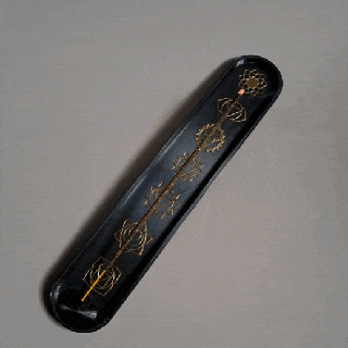 yoga chakra incense holder - commercial license stick 3d print model - Mito3D