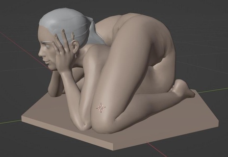 yoga contorsionista contorsión flexibilidad 3d print model - Mito3D