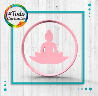 yoga kesici ev hamsa çakra hayat fatima Ganesha el om Buda lotus kesme kurabiye havuç işaretleyici mühür kabartma pul 3d print model - Mito3D