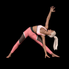 yoga fille 2 durée vie garçon homme femme leggings pose 3d print model - Mito3D