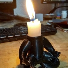 yoga kit incenso candela candele rilassamento rilassare 3d print model - Mito3D