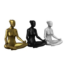 yoga mujer 3d print model - Mito3D