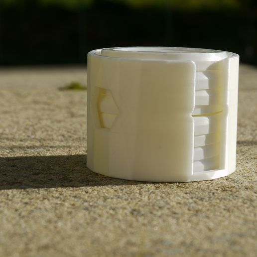 yoghurt lid rack tool 3D print model - Mito3D