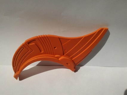 yondus Prototyp Flosse Requisiten Cosplay Wunder Yondu 3d print model - Mito3D