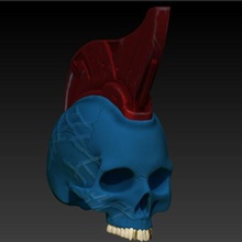 yondu crânio a arte marvel encarregados de educação galaxy 3d print model - Mito3D