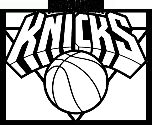 york knicks basketball logo 3d print model - Mito3D