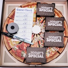 york slice game insert organizer board new pizza cutter trays boardgames storage 3d print model - Mito3D