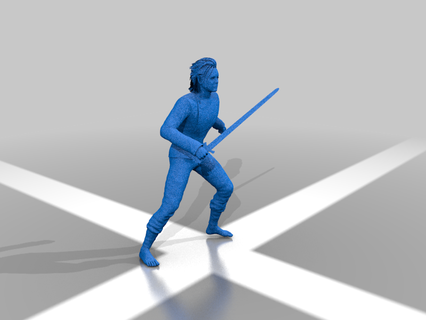 yorsh-the elf king dd knight warrior games 3d print model - Mito3D