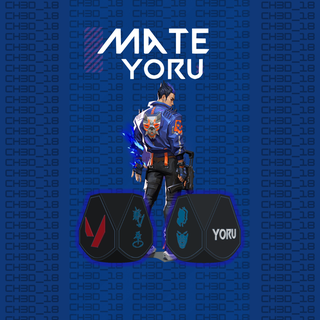 yoru valoroso companheiro csgo atirador jogos videogames duelista Argentina 3d print model - Mito3D