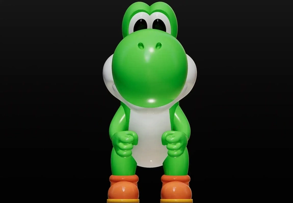 yoshi juego 3d print model - Mito3D