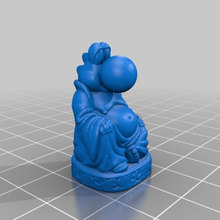 yoshi bouddha art le mario pop-bouddha super sculptures 3d print model - Mito3D