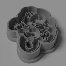 yoshi cookie cutter tool cookies 3d print model - Mito3D