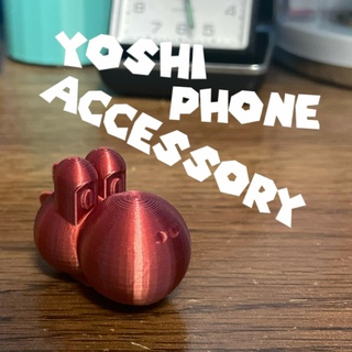 yoshi phone accessory 3d print model - Mito3D