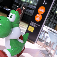 Yoshi nimmt Tokio Nintendo Mario 3d print model - Mito3D