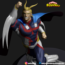 young age superman dc comics herois colecionavel estatua 3d impressao all might 3d print model - Mito3D