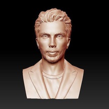 young man 5 architecture men head statue sculpture 3dscan model zbrush print youngman 3d print model - Mito3D