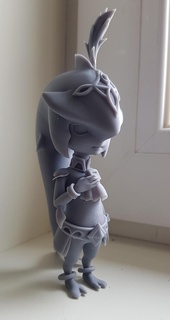 young sidon legendofzelda loz figure breathofthewild zeldabotw 3d print model - Mito3D